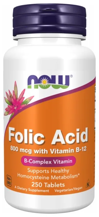 Folic Acid 800mcg - 250 tabs (Пошкоджена етикетка)