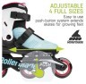 Ролики детские Rollerblade Microblade Free 3WD G Blue Фото - 5