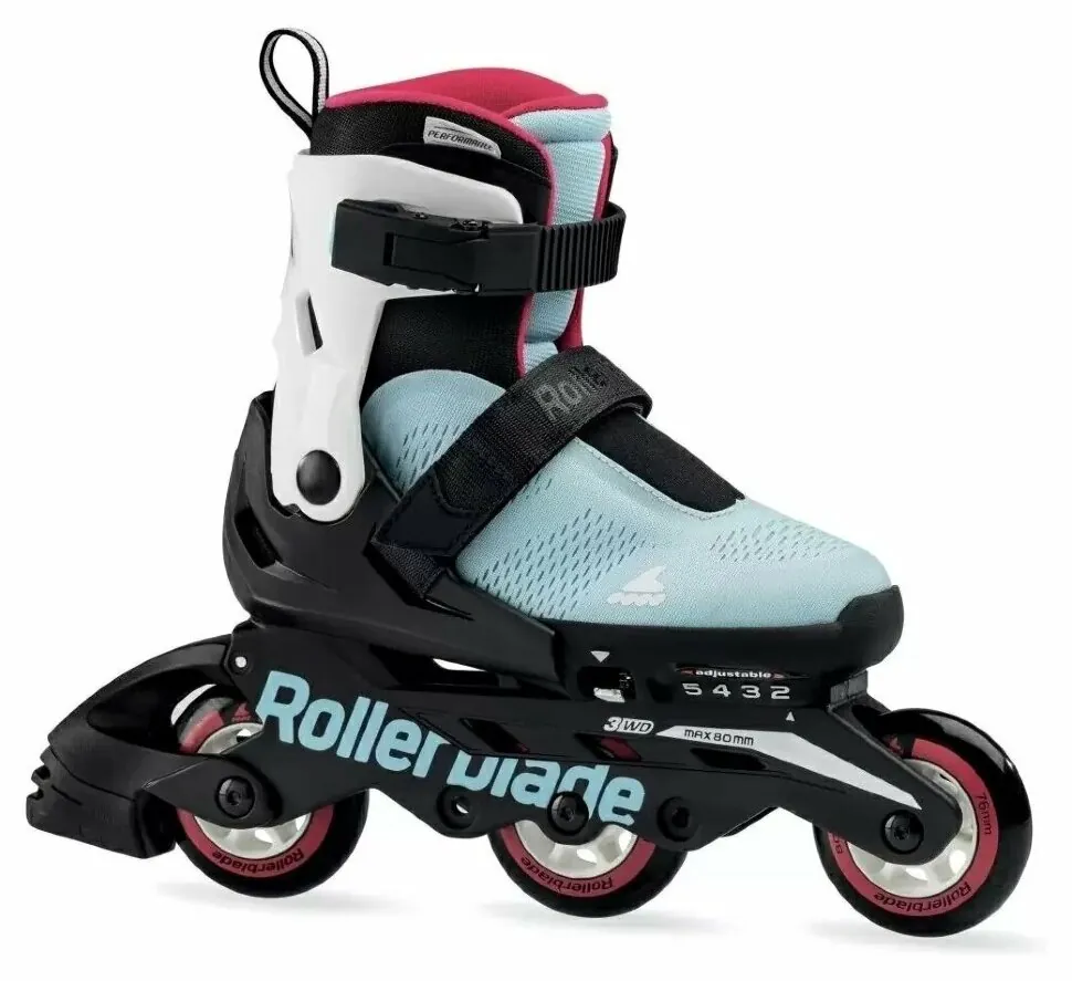 Ролики дитячі Rollerblade Microblade Free 3WD G Blue 2023 (Голубой, 28-32)