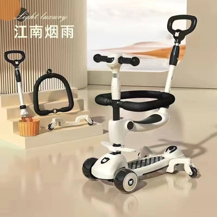 самокат Maraton CITY LINE Jetta 619A, Рожевий, укр, укр