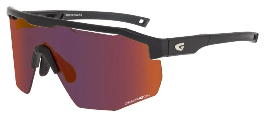 Окуляри GOG Argo C Photochromic Cat.1-3 (matt black/reflex red)