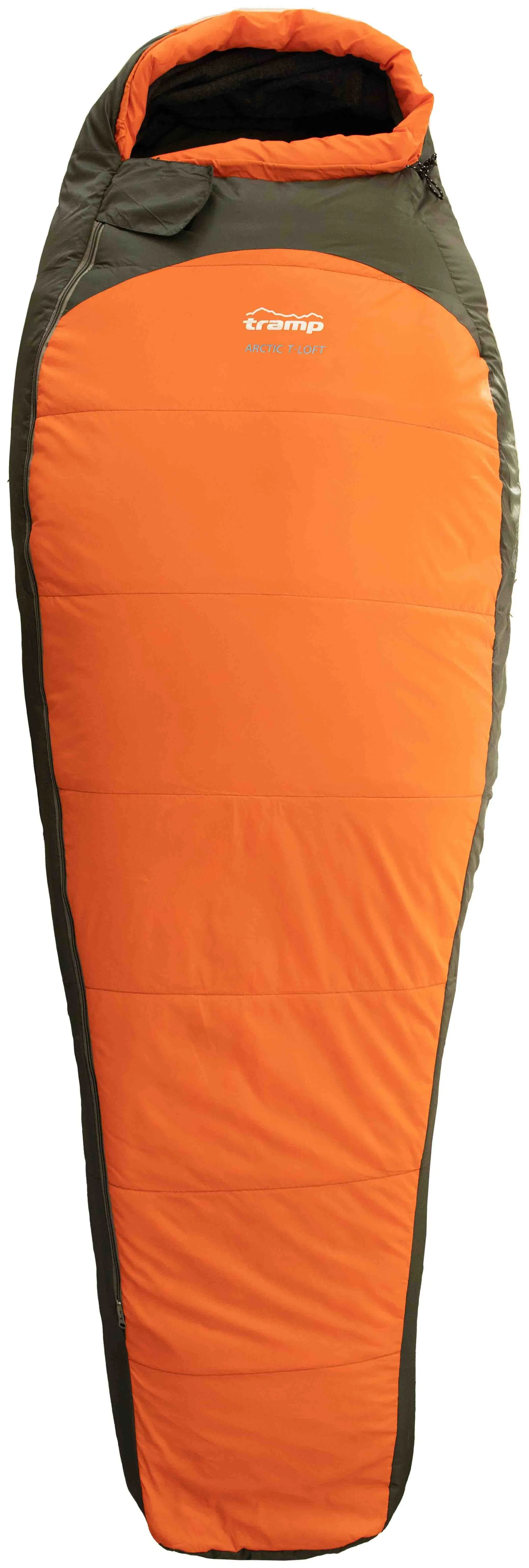Спальний мішок Tramp Arctic Regular кокон правий orange/grey 200/80-50 UTRS-048R (UTRS-048R-R)