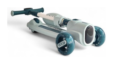Дитячий самокат з сидінням 2 в 1  Scooter SGku 2022, укр, укр