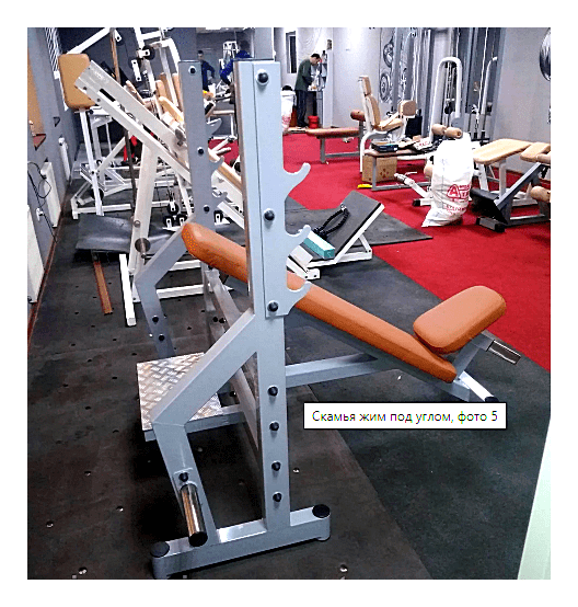 Лава жим під кутом нагору RN-SPORT imperium