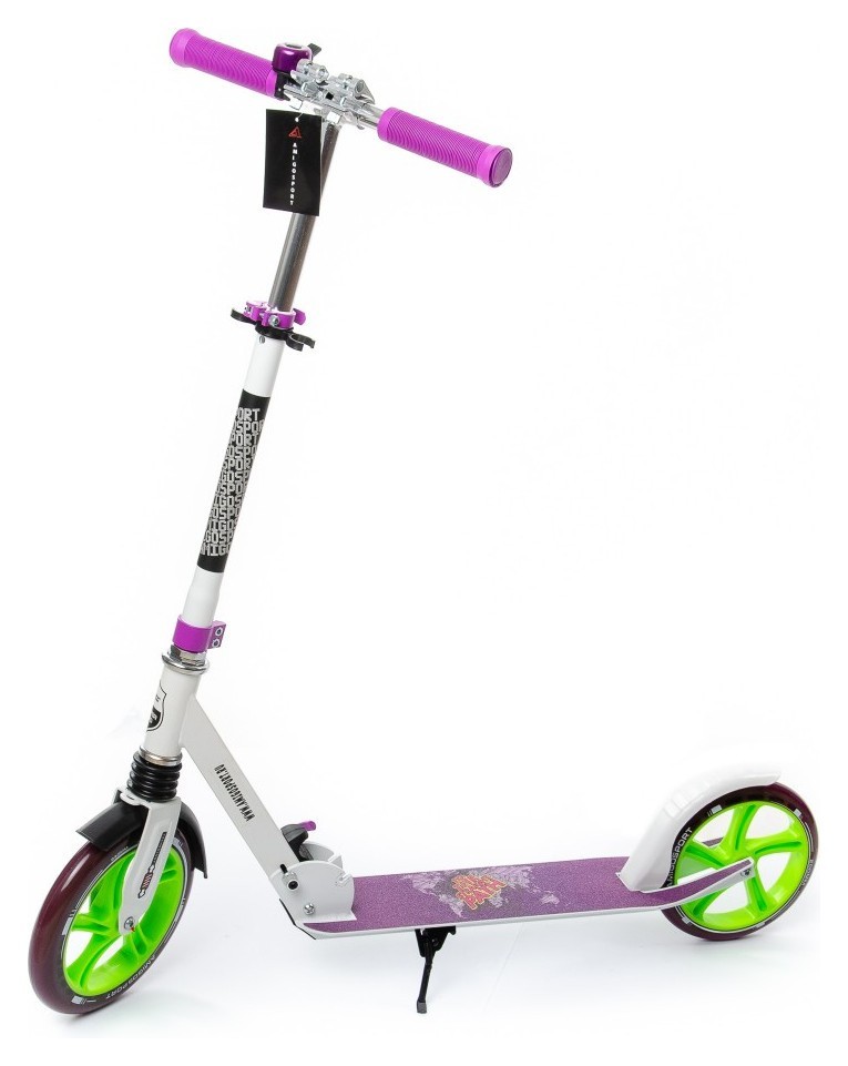 Дорослий Взрослый самокат Amigo Explore PRIME SUPER (черный)