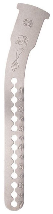 З'єднувальна пластина для кішок Black Diamond Assimetrical Center Bars Aluminium