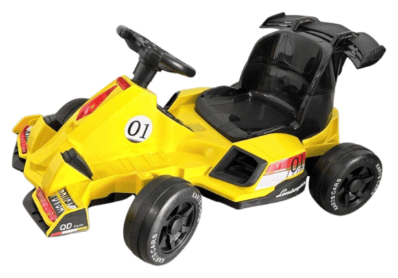 Дитячий електрокар UV12 Formula 25 (Оранжевый), укр