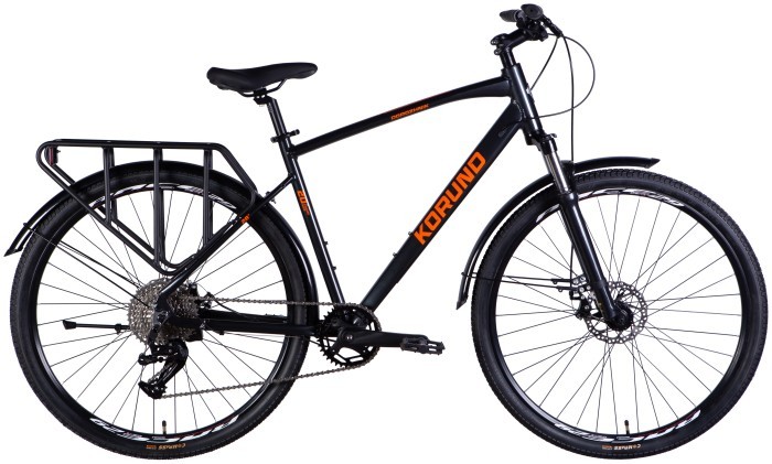 Велосипед AL 28" Dorozhnik KORUND DD CS рама-20" темно-сiрий 2025, укр, укр