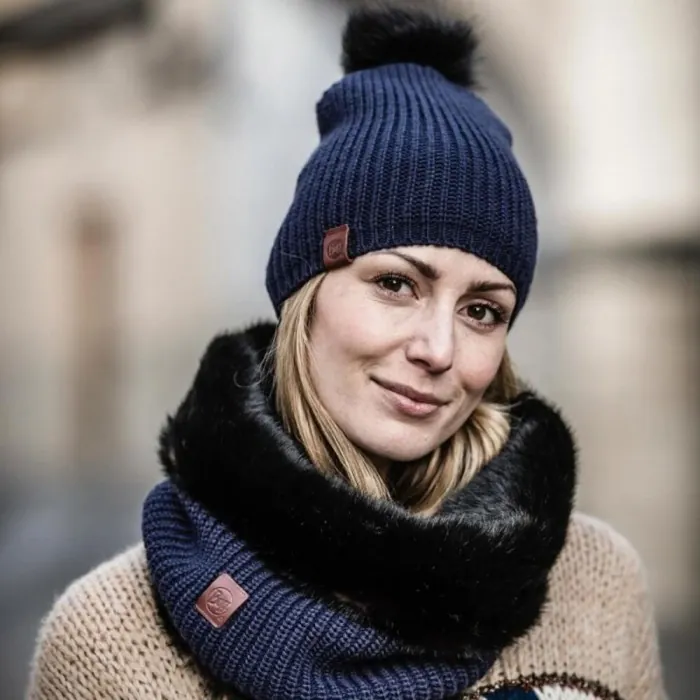 Шарф-труба Buff Knitted Neckwarmer Comfort Adalwolf, Denim