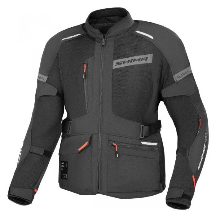 Мотокуртка Shima Alpha Black