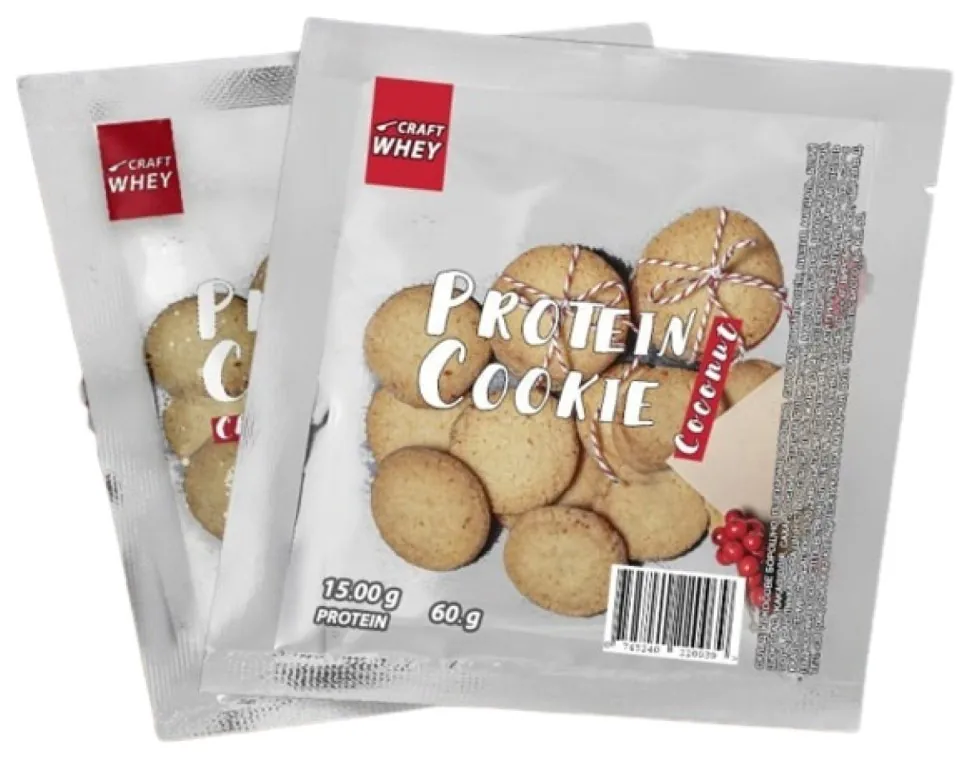 Protein Cookie - 60g Coconut (Поштучно)