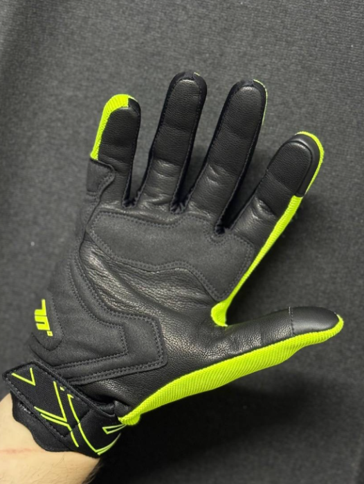 Моторукавички Seventy N66 FULLGAS Fluor Yellow