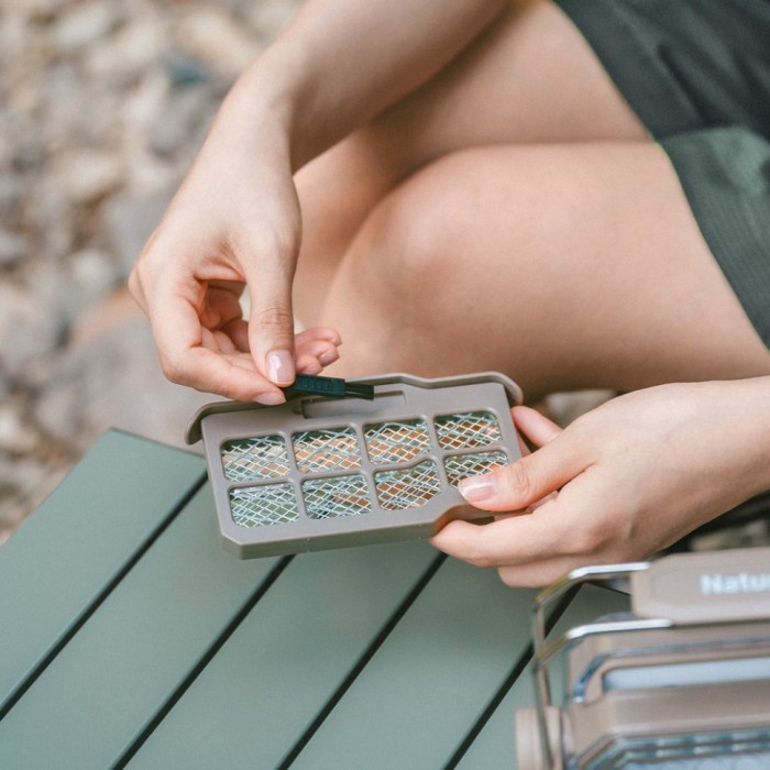 Ліхтар антимоскітний Naturehike CNK2550ZM013, оливковий, укр, укр