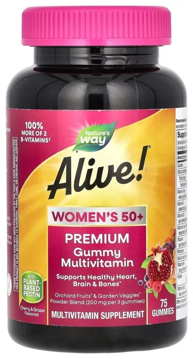 Women's 50+ Premium Multivitamin - 75 gummies