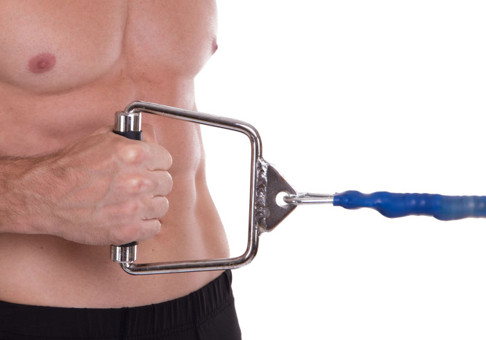 Ручка для тяги EasyFit обгумована закрита, укр, укр