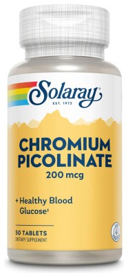 Chromium Picolinate 200mcg - 50 tabs