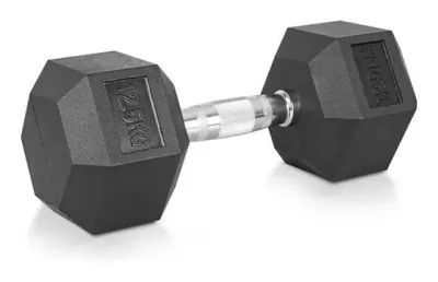 Гантель шестигранна inSPORTline Hexclusive 12,5 кг