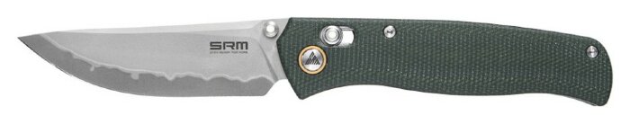 Ніж складаний SRM Medal 255L-MG2, темно-зелений