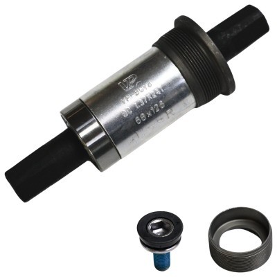 Картридж каретки 126  x 68мм мм під квадрат VP BC73 срiблястий з чорним