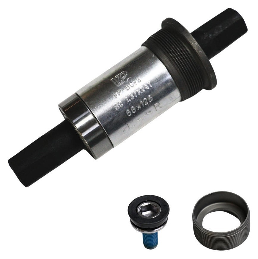 Картридж каретки 126 x 68мм мм под квадрат VP BC73 серебристый с черным.