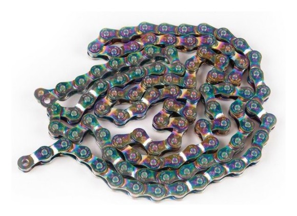 Цегла для велосипеда Salt WARLOCK HALF LINK Hologram silver (31095020314), укр