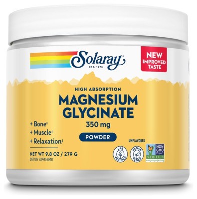 Magnesium Glycinate Powder - 279g Unflavored