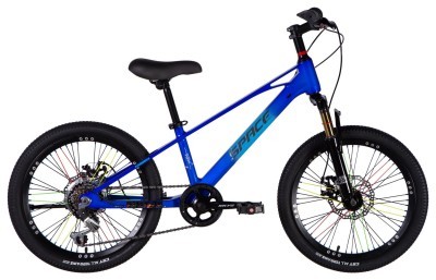 Велосипед MG 20" SPACE KID ALIOTH DD FR рама-11" синий 2025