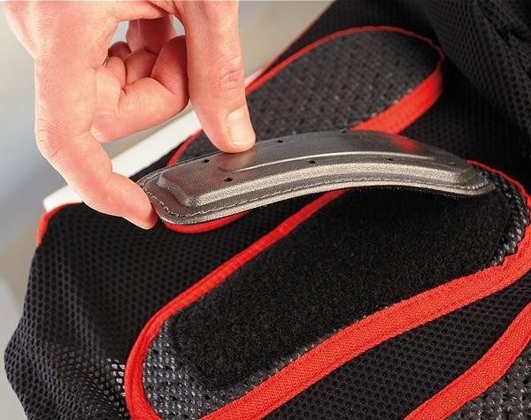 Шорты спортивные спортивные UFO PADDED PLASTIC XXL Black/red (PI09126)