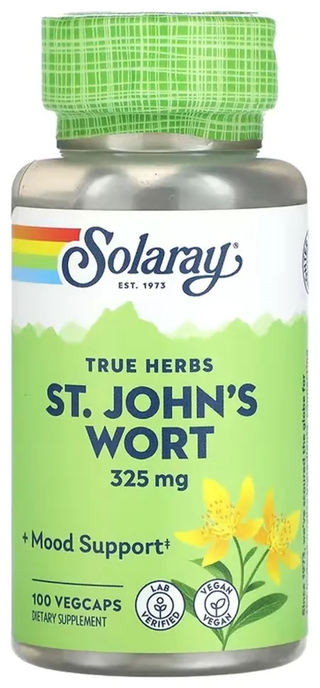 St. John's Wort Aerial 325mg - 100 vcaps (DSN_2023-10-6727)