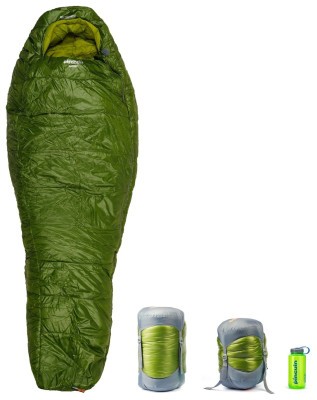 Спальный мешок Pinguin Spirit (-5/-12°C), 195 см - Left Zip, Green (PNG 232349) 2020