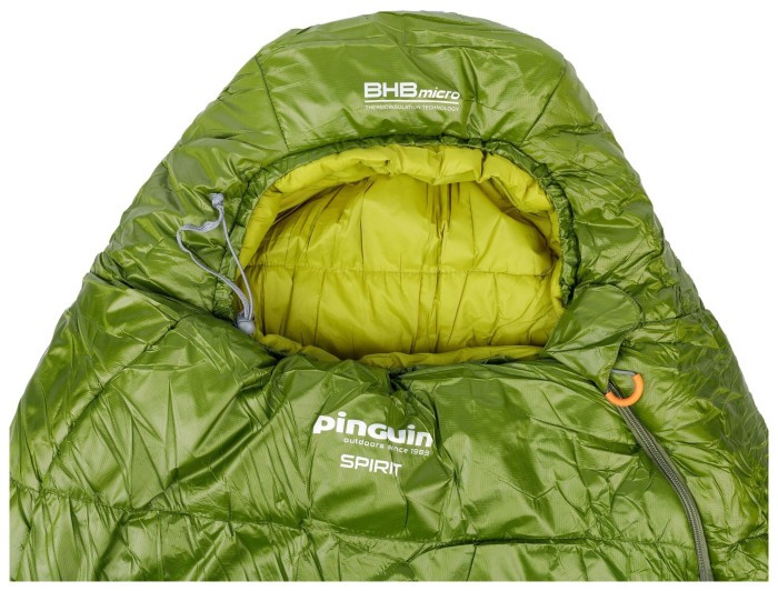 Спальный мешок Pinguin Spirit (-5/-12°C), 195 см - Left Zip, Green (PNG 232349) 2020