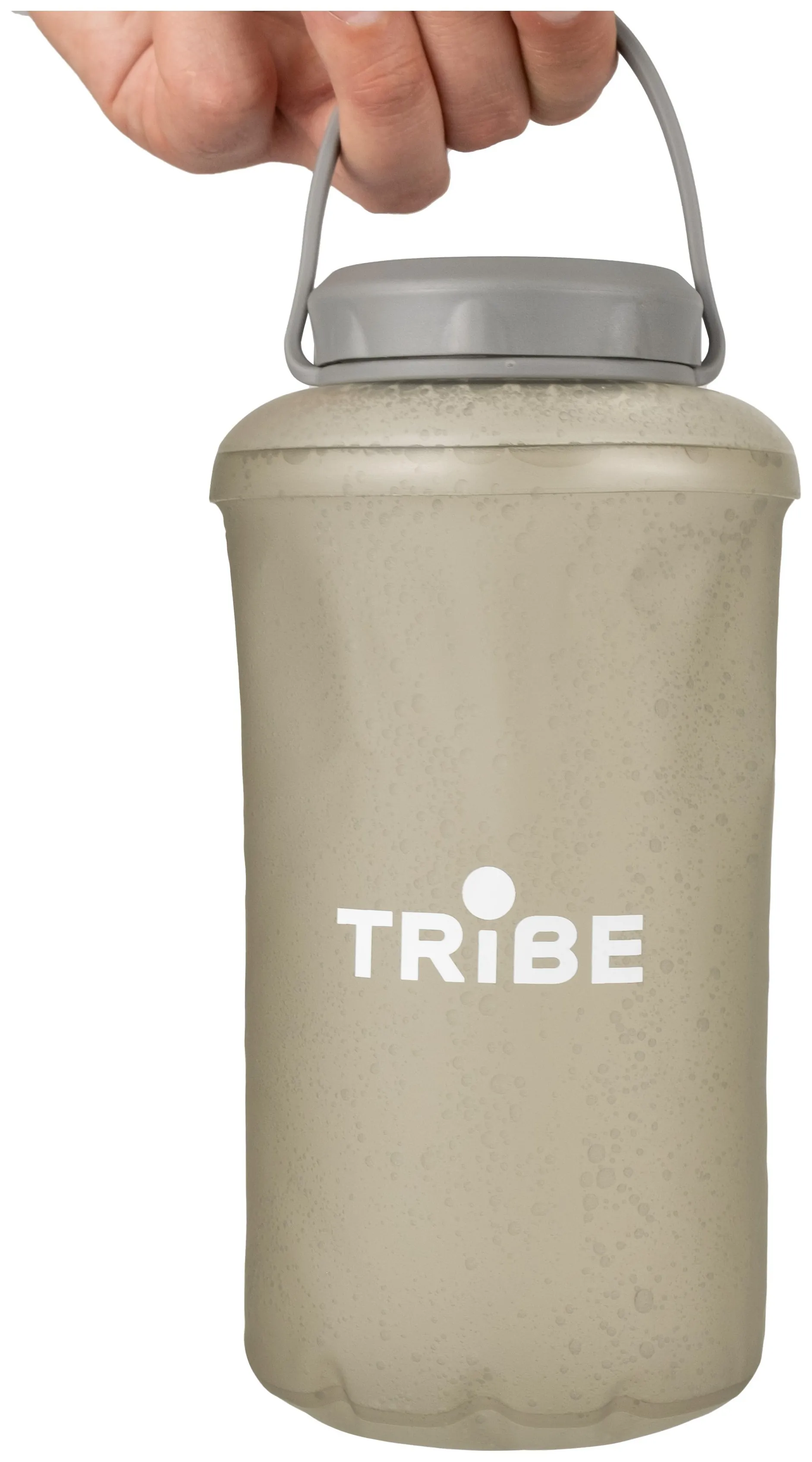 Пляшка Tribe Soft Bottle 1 л TPU м'яка T-FE-0023-grey (T-FE-0023-grey)