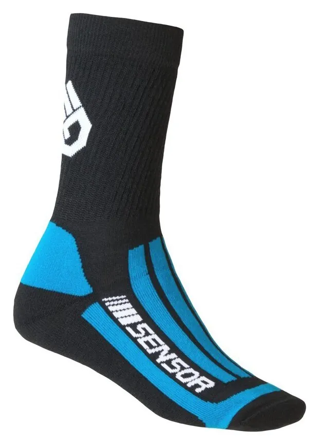 Шкарпетки Sensor Treking Merino black/blue 1065672, SU41TM-black-blue-3-5 (3-5)