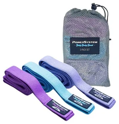 Набір тканинних резинок Power System PS-4129 Booty Band Set Long 3шт.
