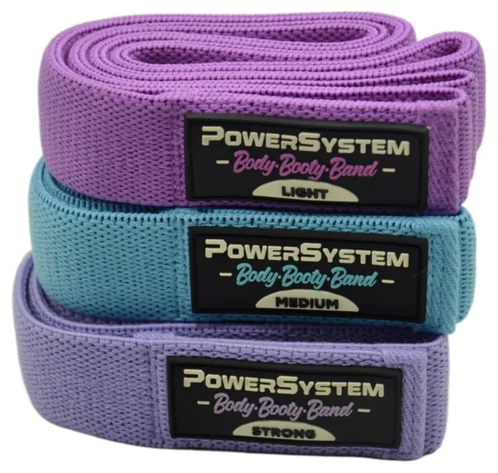 Набір тканинних резинок Power System PS-4129 Booty Band Set Long 3шт.