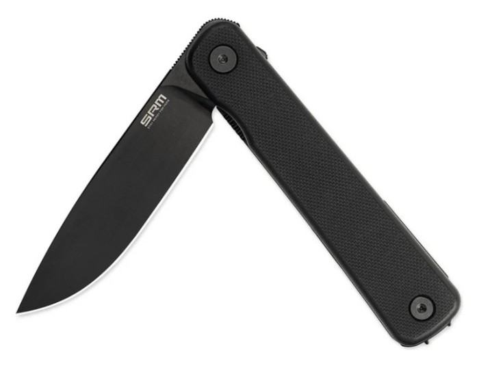 Ніж складаний туристичний SRM Palfrey 135L-GB (8.3 см) 14C28N / G10 чорний