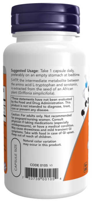 5-HTP 100mg - 60 vcaps