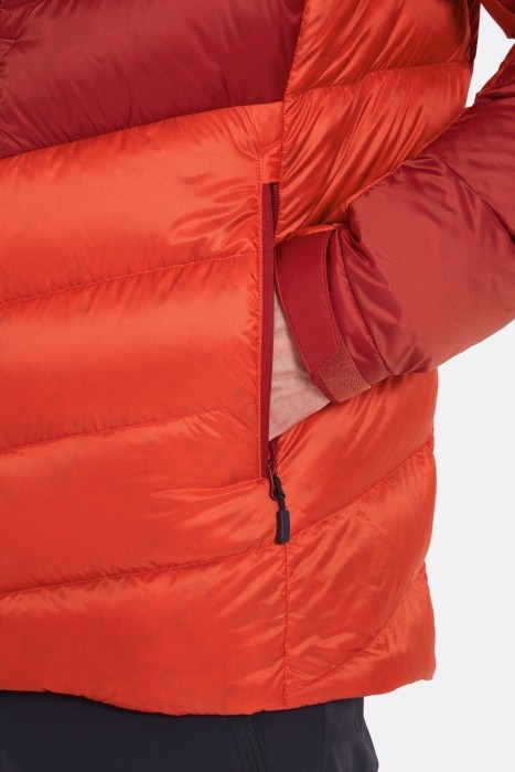 Чоловічий зимовий пуховик Rab Glaceon Pro Jacket, Tempest Blue
