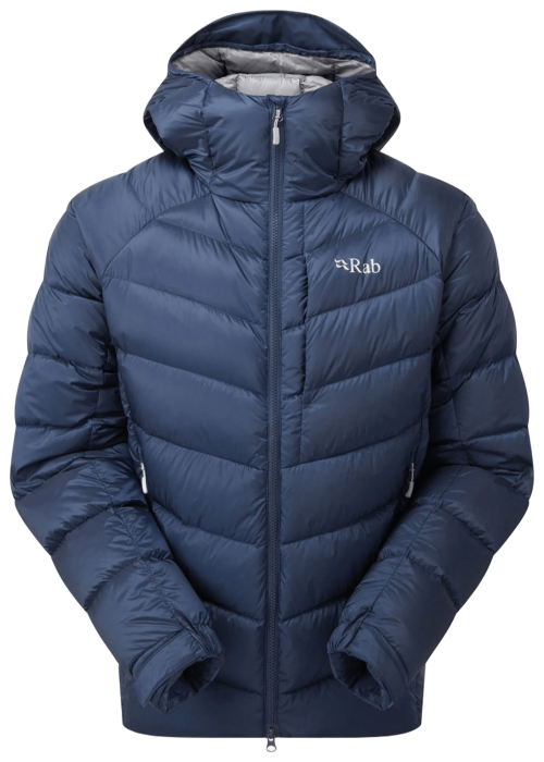 Чоловічий зимовий пуховик Rab Glaceon Pro Jacket, Tempest Blue