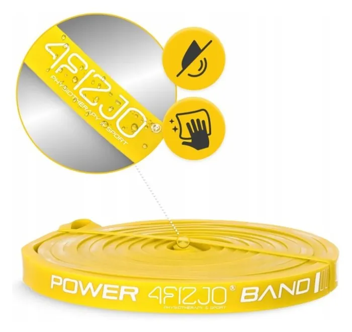 Эспандер-петля 4FIZJO Power Band 8 мм 2-5 кг резина для фитнеса и спорта Yellow (P-5907222931783)