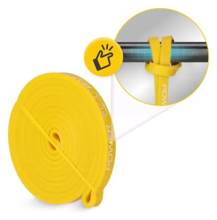 Эспандер-петля 4FIZJO Power Band 8 мм 2-5 кг резина для фитнеса и спорта Yellow (P-5907222931783)