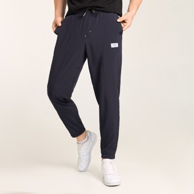 Мужские повседневные джоггеры. Темно-синие летние джогеры с карманами Pobedov Savaya