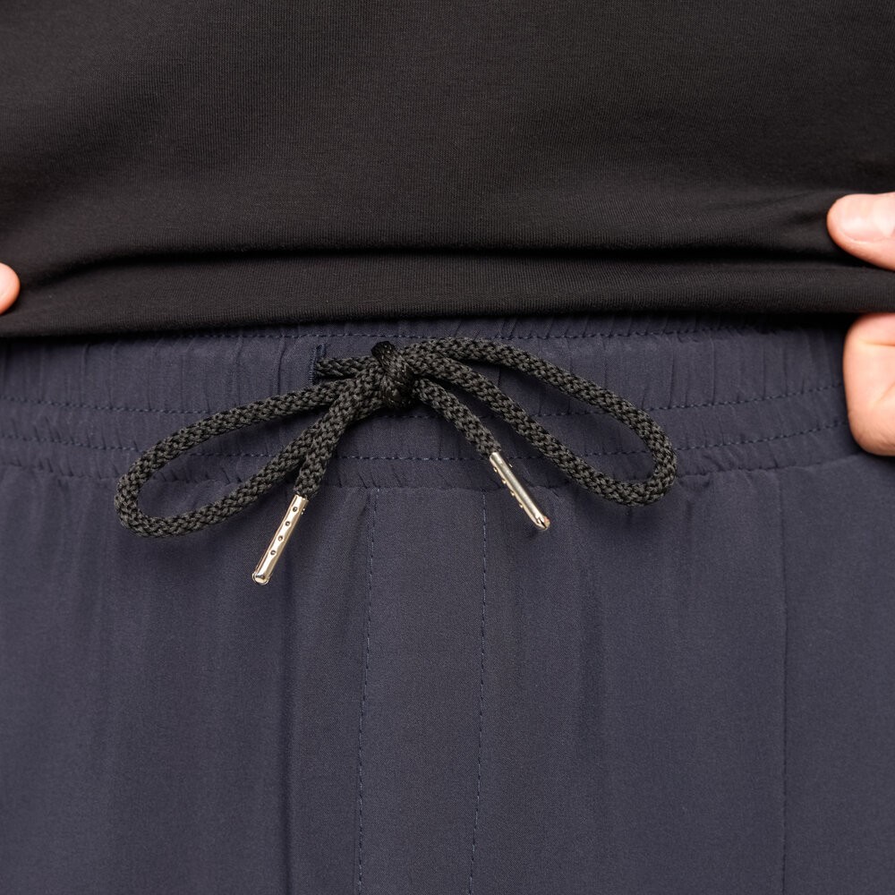 Чоловічі повсякденні джогери. Темно-сині джогери літні з кишенями Pobedov Savaya, укр, укр