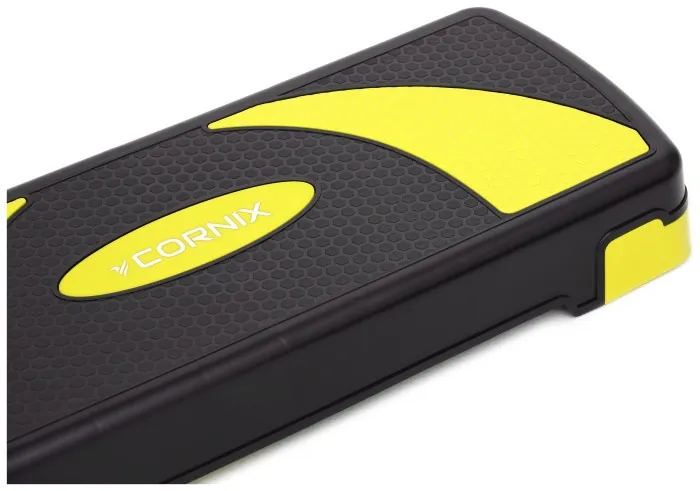 Степь-платформа 3-ступенчатая Cornix 78 х 29 х 10-20 см XR-0187 Black/Yellow