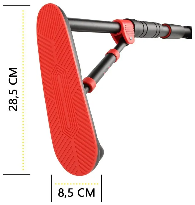 Турнік розсувний Cornix Elite 85-120 см XR-0290 Black/Red