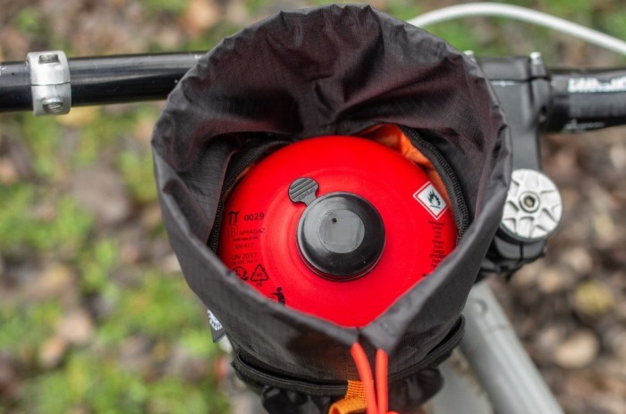 Сумка на руль KasyBag Pocket Pack One hand (кормушка) Black-Orange