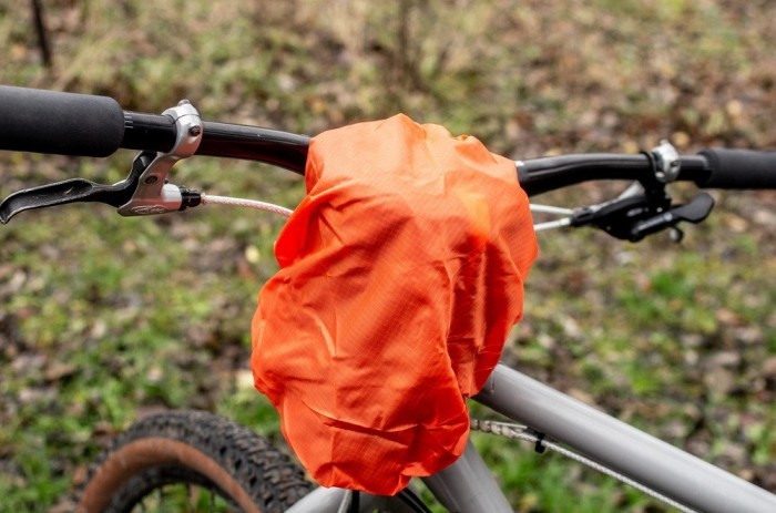 Сумка на руль KasyBag Pocket Pack One hand (кормушка) Black-Orange