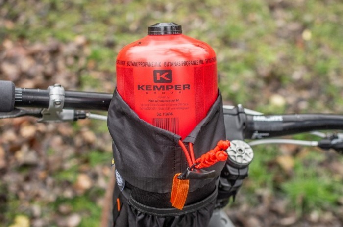 Сумка на руль KasyBag Pocket Pack One hand (кормушка) Black-Orange