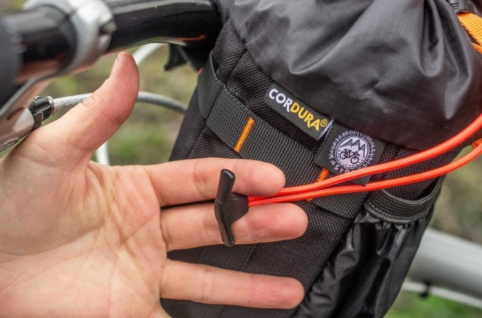 Сумка на руль KasyBag Pocket Pack One hand (кормушка) Black-Orange