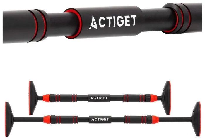 Турник раздвижной Actiget 72-105 см ACT0168 Black/Red